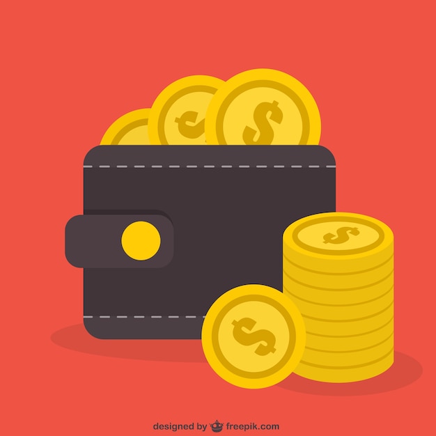Dollar Coins Vector Free Download - 